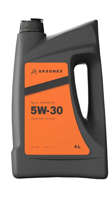 XENOFORM full synthetic engine oil in a 4 L jerrycan